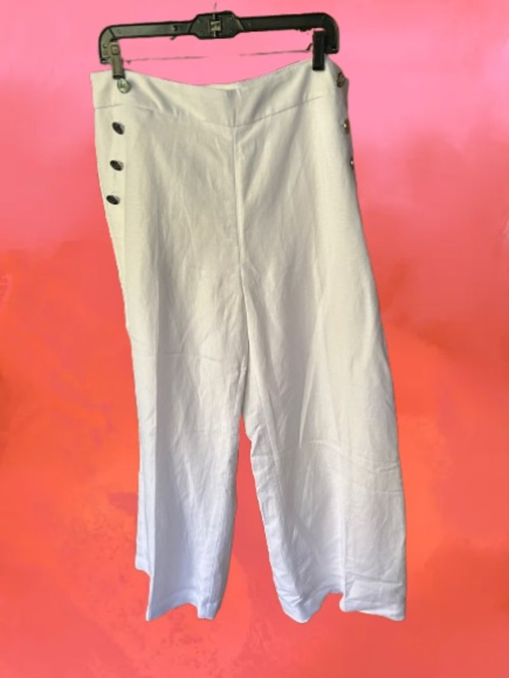 Karl Lagerfeld wide leg linen pants - size 16 - new without tags!!